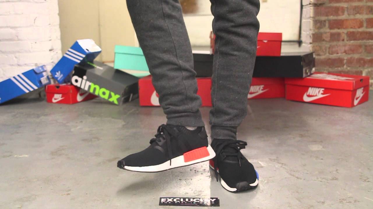 adidas nmd on feet