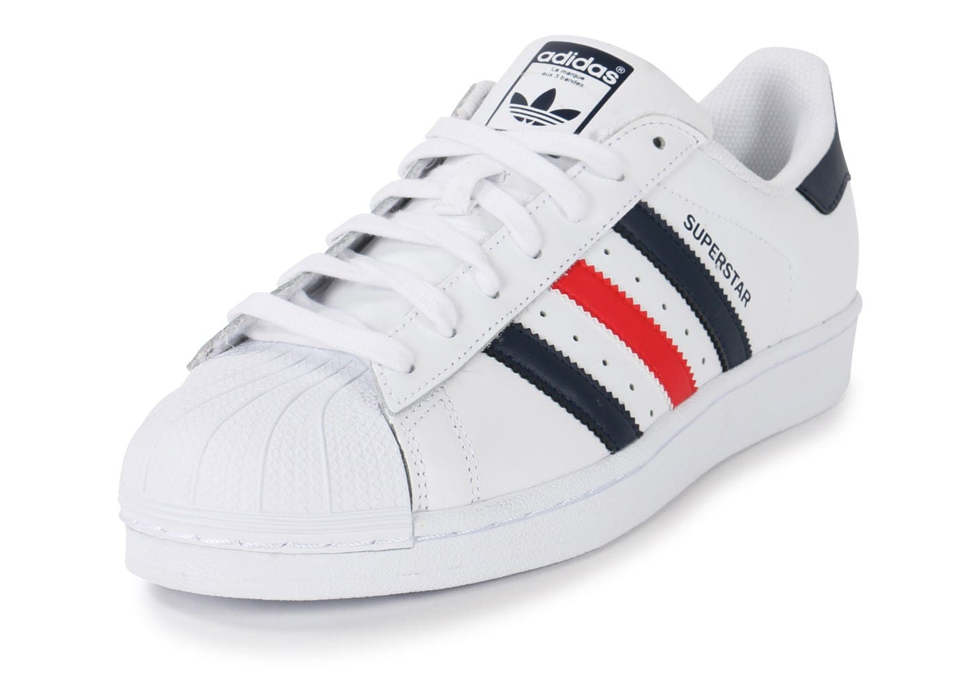 adidas superstar foundation bleu blanc rouge 42
