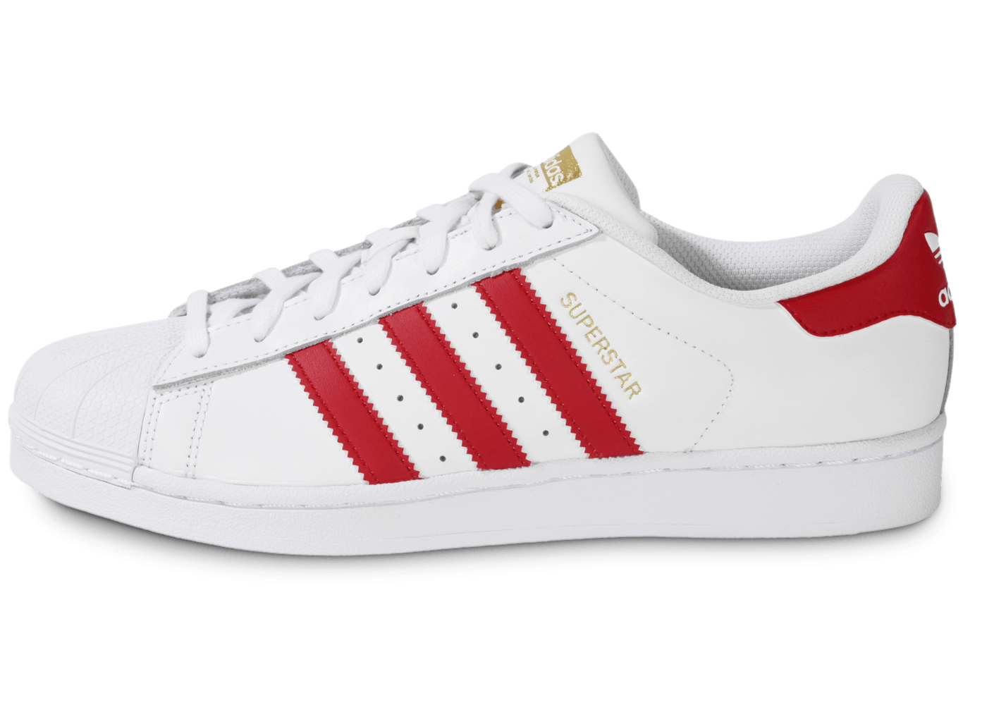 chaussures adidas superstar rouge