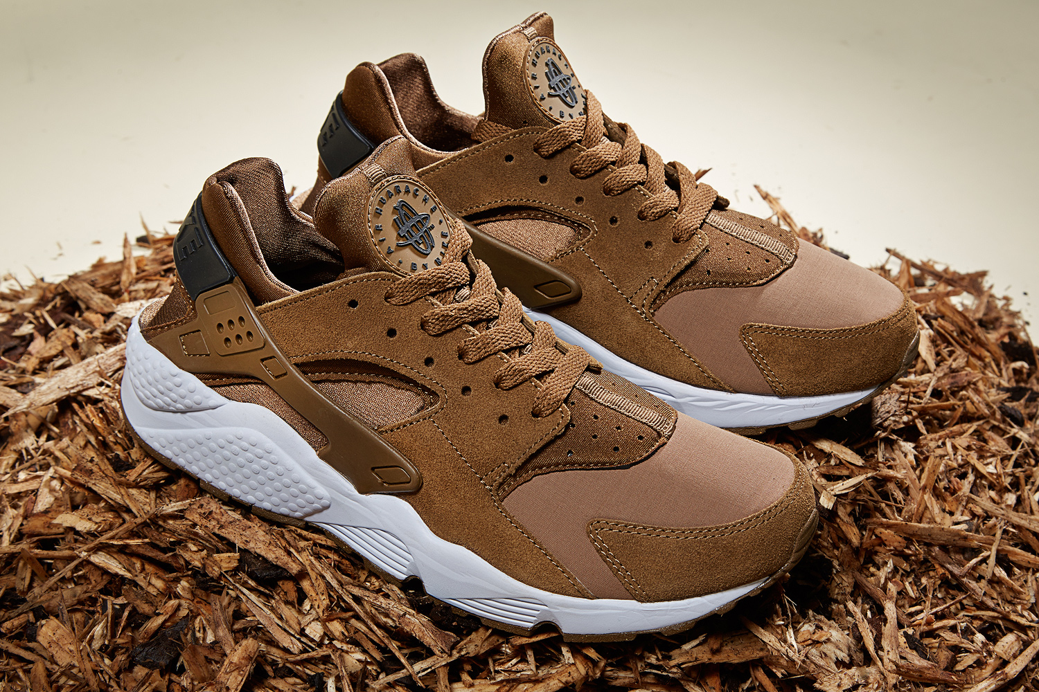 nike air huarache marron